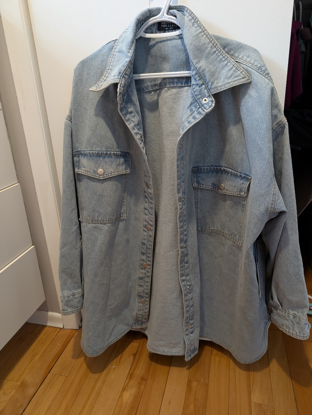 Brunette The Label Oversized Denim Jacket